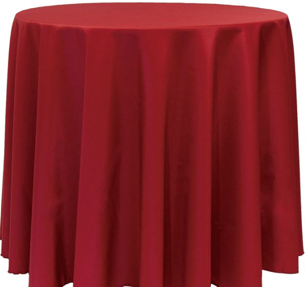 Basic Polyester Cherry Red