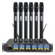 A Speakers For Wireless Mic - Wireless Microphone set of 6 Mic
