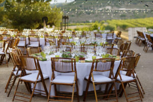 Bamboo folding chairs