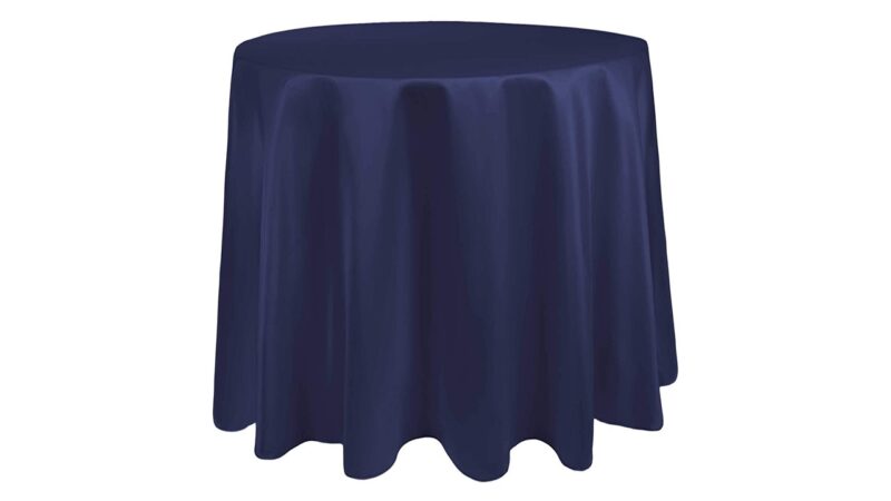 Navy Spun Polyester