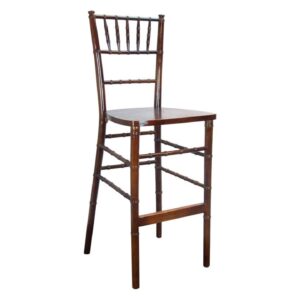 Fruitwood Chiavari Ballroom Bar Stools