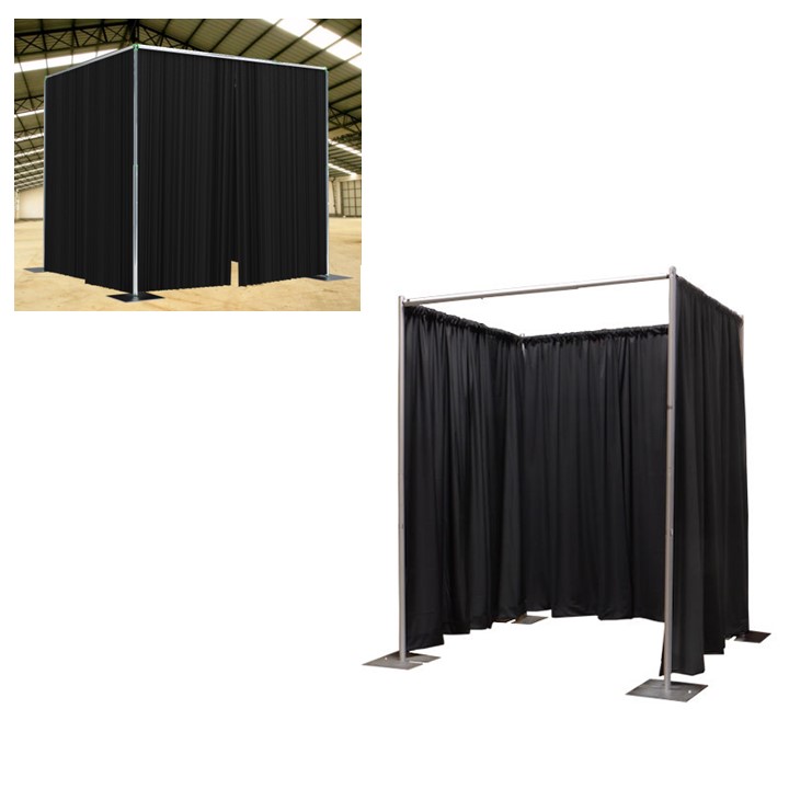 Pipe And Drape Privacy Rooms