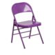 200 Colored Folding Chairs - Purple Folding Chairs