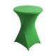 B Spandex Tablecloth Christmas Colors - Green Spandex for 24