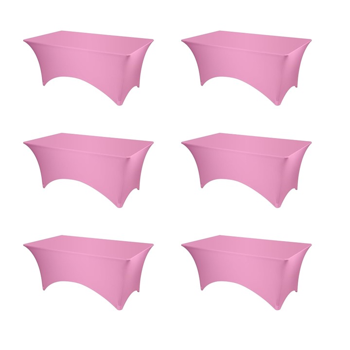 B Spandex Tablecloth Spandex Pink