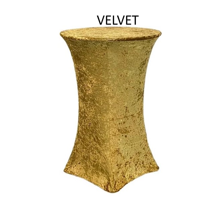 Velvet Spandex Gold