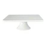 White Acrylic Risers - Square 12” X 4”H