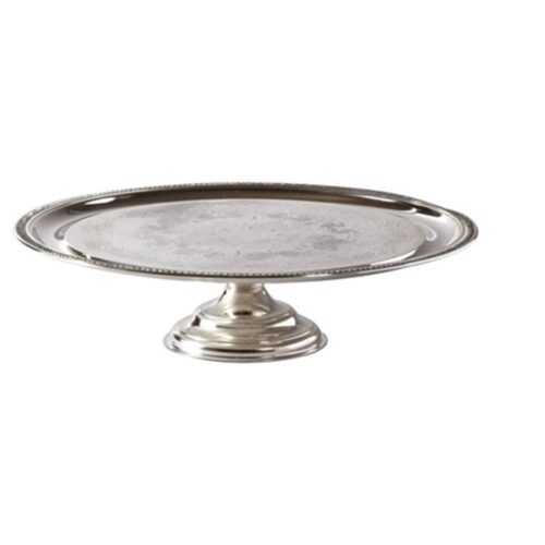 Risers Silver Plated 10 In Cake Stand