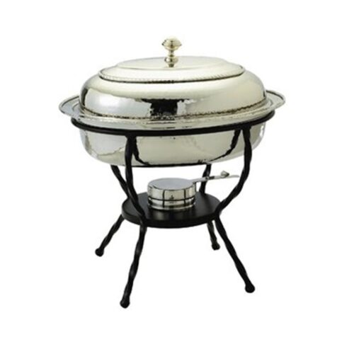 Hammered Stainless 4 QT Round