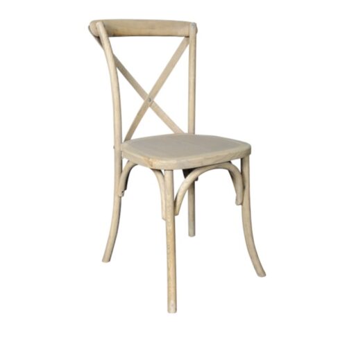 650 Cross Back Chair Natural