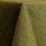 Rustic Faux Burlap Kiwi - rounds - 13X108