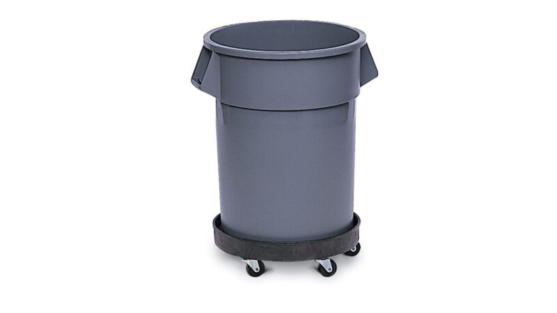 Garbage Can with Dollie