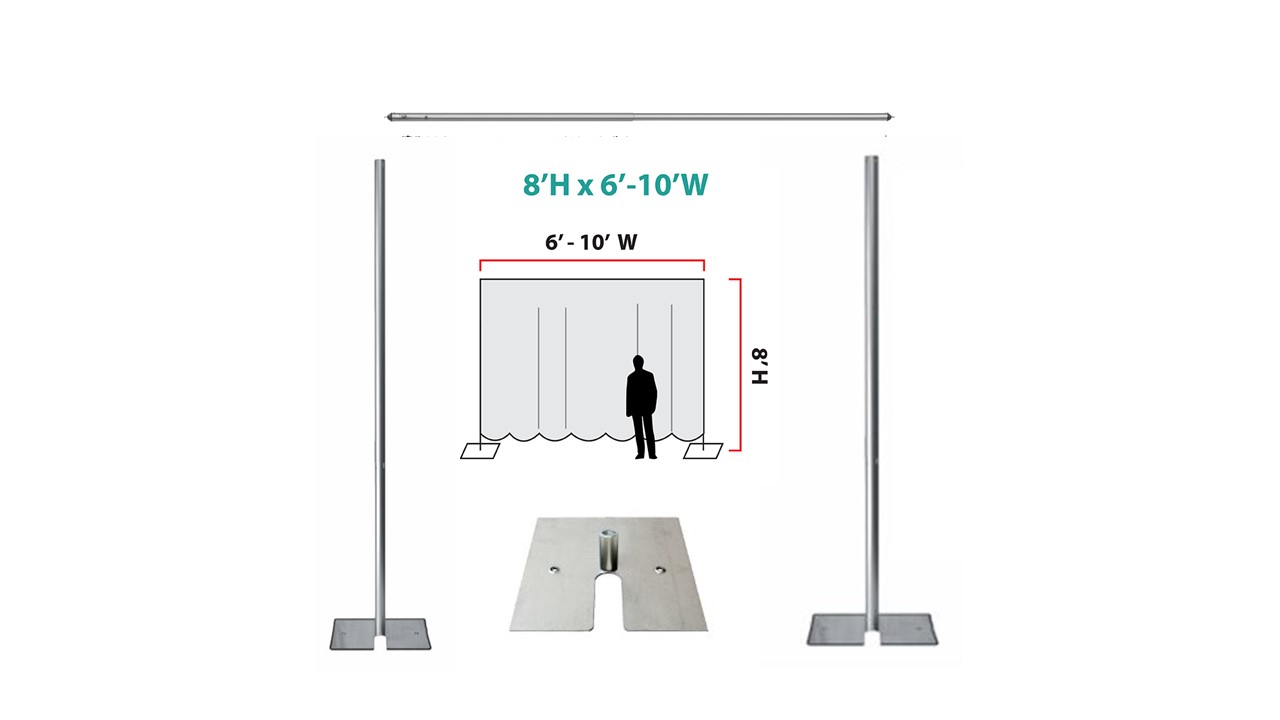 B Pipe & Drape Set up Diagram