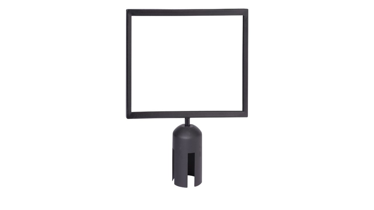 A1 Stanchion Sign Holder