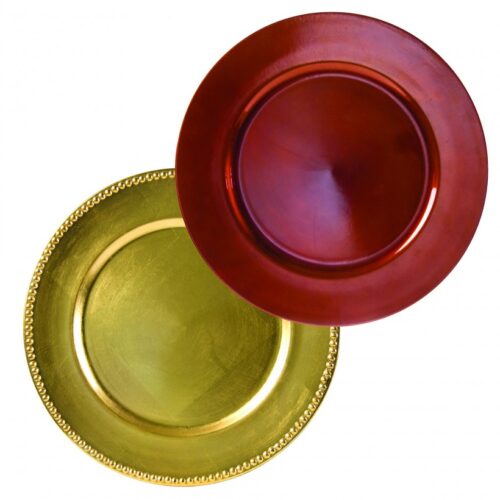 Charger Plates Lacquer Round