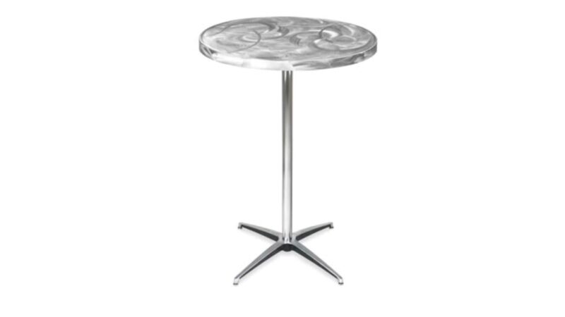 260 Round Metal Cocktail Table