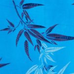 Chinese Jacquard Bamboo Turquoise - rounds - 132”
