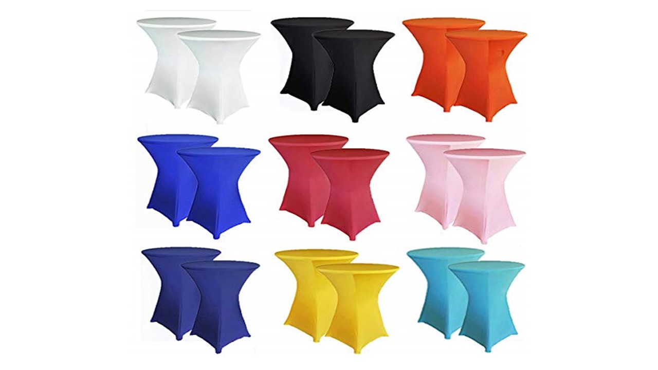 spandex tablecloth