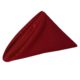 B Spun Polyester 20 x 20-Inch Napkins -40 Colors - Burgundy