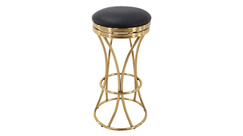 Brage Backless Round Seat Bar Stools