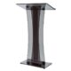 Podiums And Lecterns With Mic - Acrylic Podium See Through Black Lectern