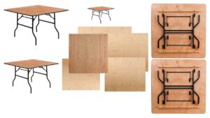 Square Tables For Rent