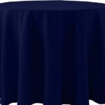 Basic Polyester Deep Royal Indigo - 84 - round