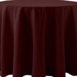 Basic Polyester Burgundy Dark Red - 84 - round