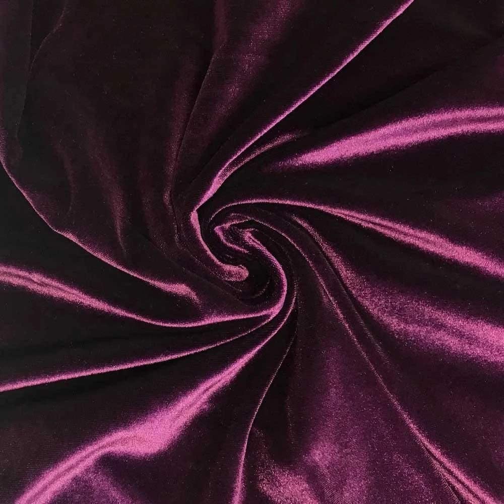 Velvet Drapes and Back Drops eggplant