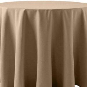 Basic Polyester Toast Light Brown